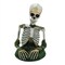 Mossy Skeleton Animated Tabletop Halloween Decoration 9 3/4 by 14 3/4 Inches